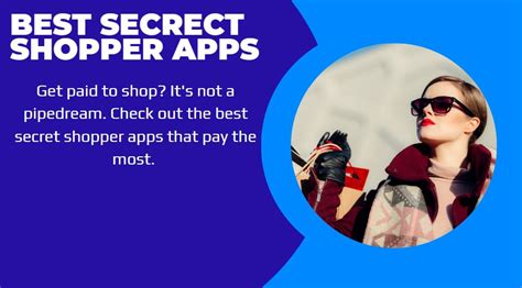 best secret shopper apps.